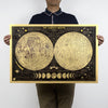 Load image into Gallery viewer, The Rachel Papers - Dark Academia Vintage Moon Chart Print - TheDarkAcademic