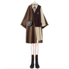 Load image into Gallery viewer, Nightingale - Dark Academia Retro Woolen Jacket With Vest And Shirt Outfit - TheDarkAcademic