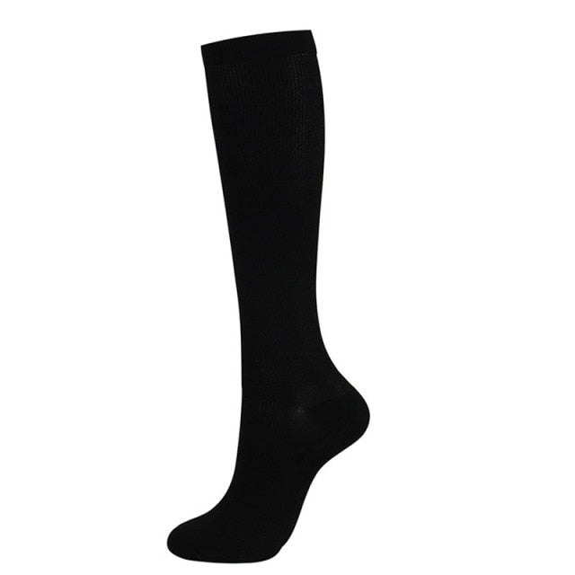 Martha - Soft Anti-Fatigue Knee High Socks - DarkAcademic