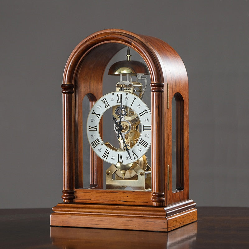 Machine Table Clock Vintage Mechanical Table Clock – TheDarkAcademic