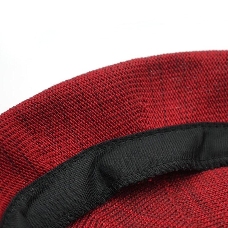 Beret - adjustable cotton hat - DarkAcademic