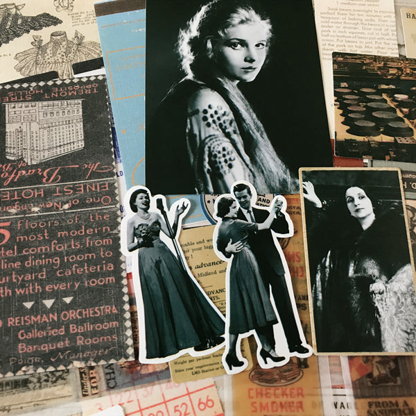 Ayn - Dark Academia Old Picture Poster Journal Ephemera Vintage Stickers - TheDarkAcademic
