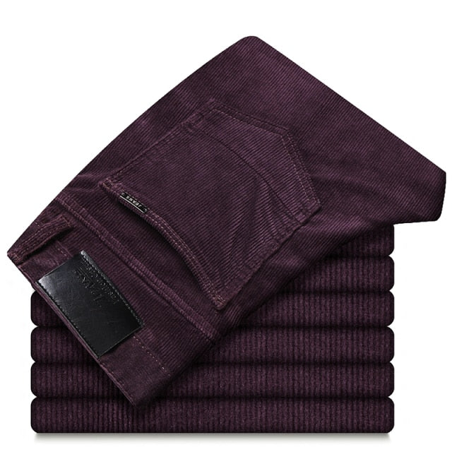 Lloyd - Thick Winter-Style Casual Pants - DarkAcademic