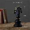 Q - Chess Piece Figurine Decor - DarkAcademic