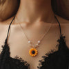Harper Lee - Sunflower Necklaces - DarkAcademic
