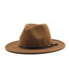 Payton - Simple Wool Vintage Fedora Hat - TheDarkAcademic