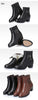 Lydia - Genuine Leather Warm Boots - DarkAcademic