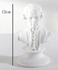Greek Mythology David Head Mini Plaster Bust Statue - DarkAcademic