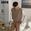 Load image into Gallery viewer, Author - Loose Short Sleeve Button-Up Knitted Vest - DarkAcademic