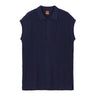 Author - Loose Short Sleeve Button-Up Knitted Vest - DarkAcademic