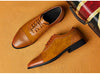 Load image into Gallery viewer, Bernie - Dark Academia Men&#39;s Cap Toe Oxford Genuine Leather and Suede Shoes - TheDarkAcademic