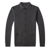 Lewis - Hot Style Men's Long Sleeved Business Casual Jacket - DarkAcademic