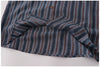 Caroline - Dark Academia Elegant Temperament Lazy Striped Shirt - TheDarkAcademic