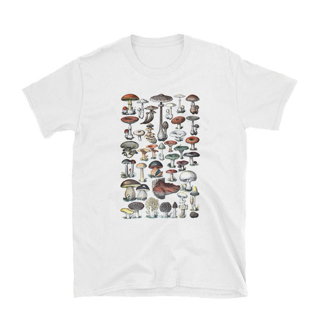 Soma - Retro Mushroom Oversized T-Shirt - TheDarkAcademic