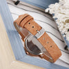 Load image into Gallery viewer, Abigale - Simple Brown Quartz Butterfly Watch - DarkAcademic