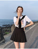 Load image into Gallery viewer, Jennie - Pleated Dark Academia Summer Mini Skirt - TheDarkAcademic