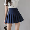 Jennie - Pleated Dark Academia Summer Mini Skirt - TheDarkAcademic