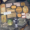 Load image into Gallery viewer, Makenna - Brand Label Vintage Journal Sticker DIY Dark Academic Aesthetic Sticker Scrapbooking - DarkAcademic