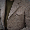 Load image into Gallery viewer, Clarence - One Piece Brown Herringbone Wool Jacket - TheDarkAcademic