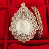 Brittany - 1862 Napoleon III of the French Empire Metal Coin Double Pendant - TheDarkAcademic