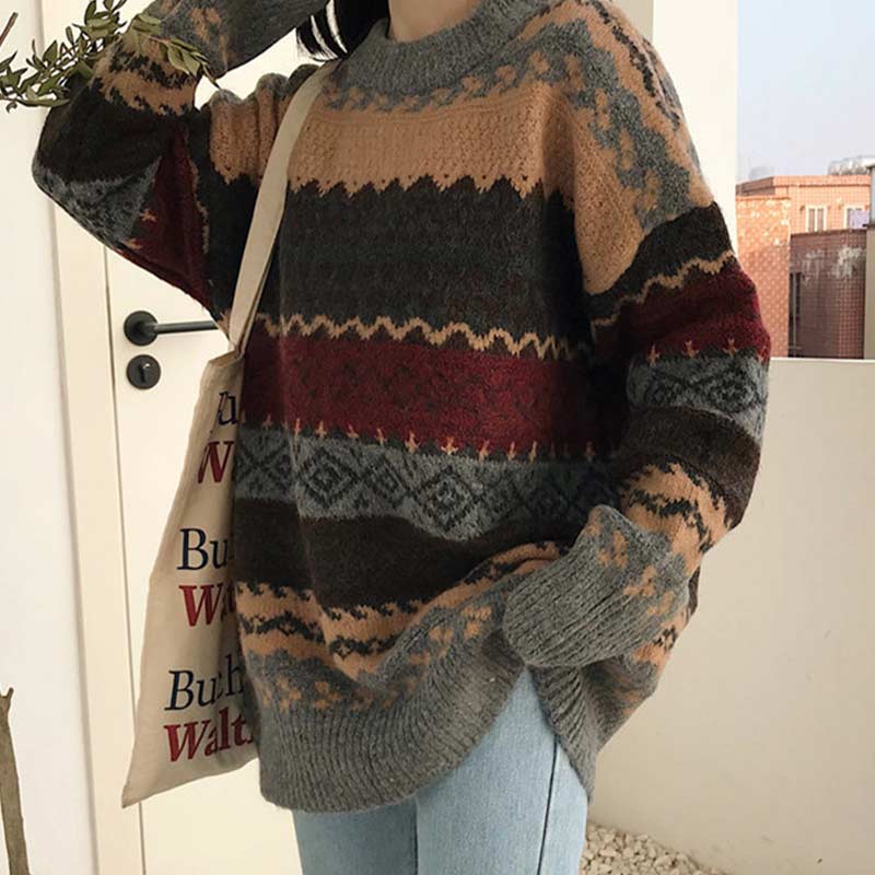 Lorelei - Vintage Sweater Pullover - TheDarkAcademic