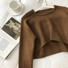 Load image into Gallery viewer, Gwyneth - Dark Academia Fall Cropped Sweater - TheDarkAcademic