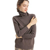 Load image into Gallery viewer, Merino - Cashmere Wool Turtleneck Sweater With Long Sleeves - TheDarkAcademic