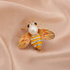 Load image into Gallery viewer, Amelia - Cute Rhinestone Bee Brooch - TheDarkAcademic