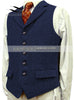 Birdie - Gentlemen's Wool Tweed Slim Fit Leisure Cotton Vest - TheDarkAcademic