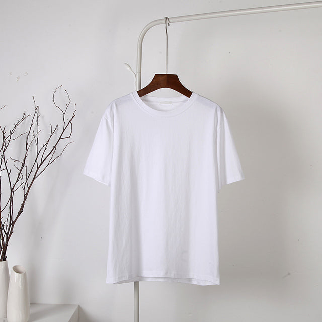 Agape - Simple Cotton Spring Shirt - TheDarkAcademic